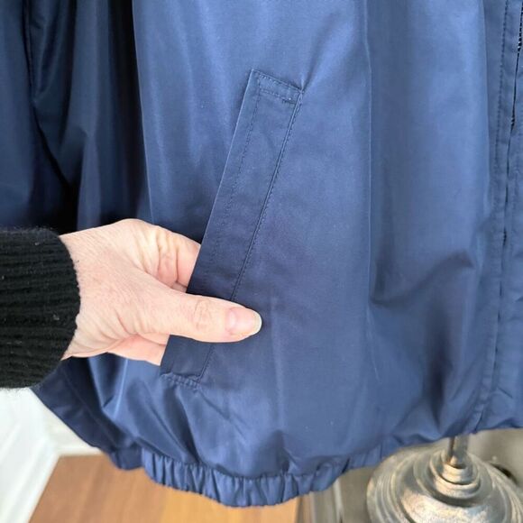 Vintage 90s Polo Golf Ralph Lauren Golf Club Plaid Crest Windbreaker Jacket XL - Picture 7 of 9